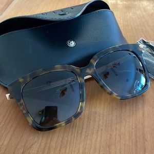 DIFF EYEWEAR Bella Tortoise Sunglasses